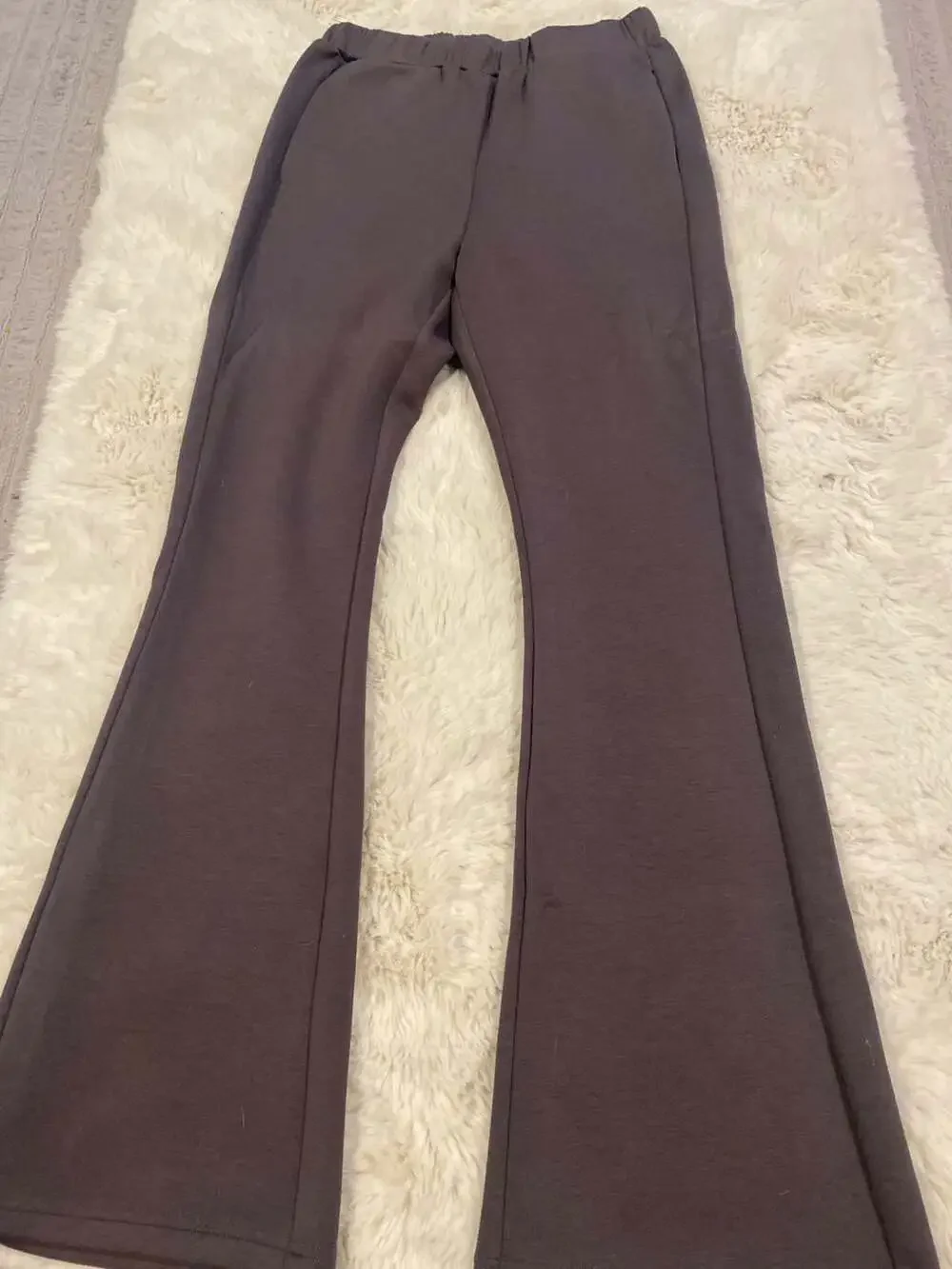 P Cill High-Rise Flare Knit Pants